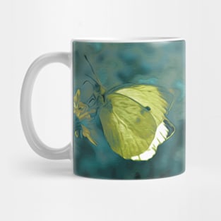 Yellow Butterfly Mug